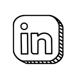 illustration of the LinkedIn logo
